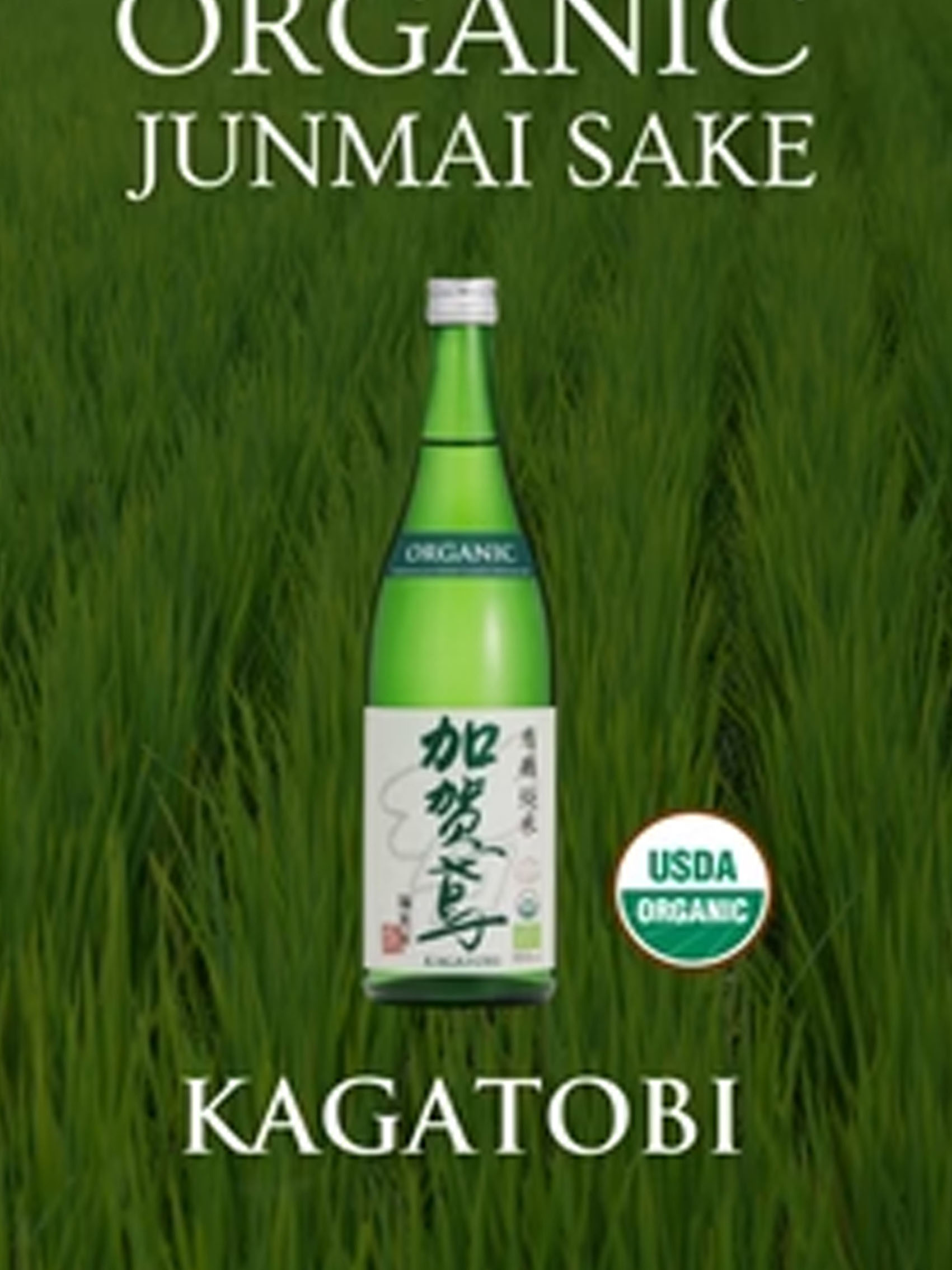 rượu sake kagatobi organic junmai 14%