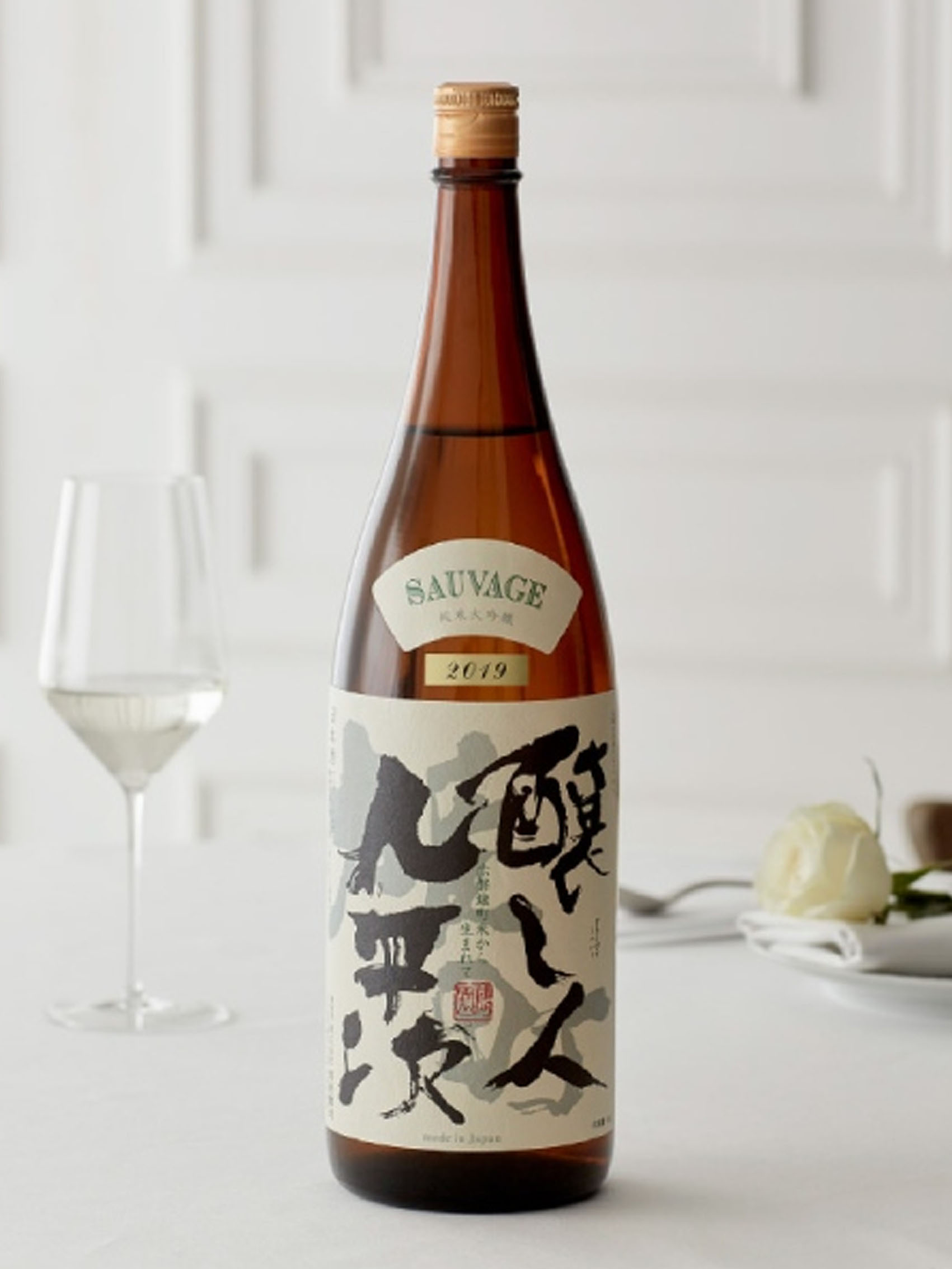 rượu sake kamoshibito kuheji sauvage junmai daiginjo 16%