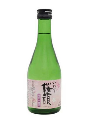 rượu sake sakuragao tokubetsu honjozo 15% 300ml