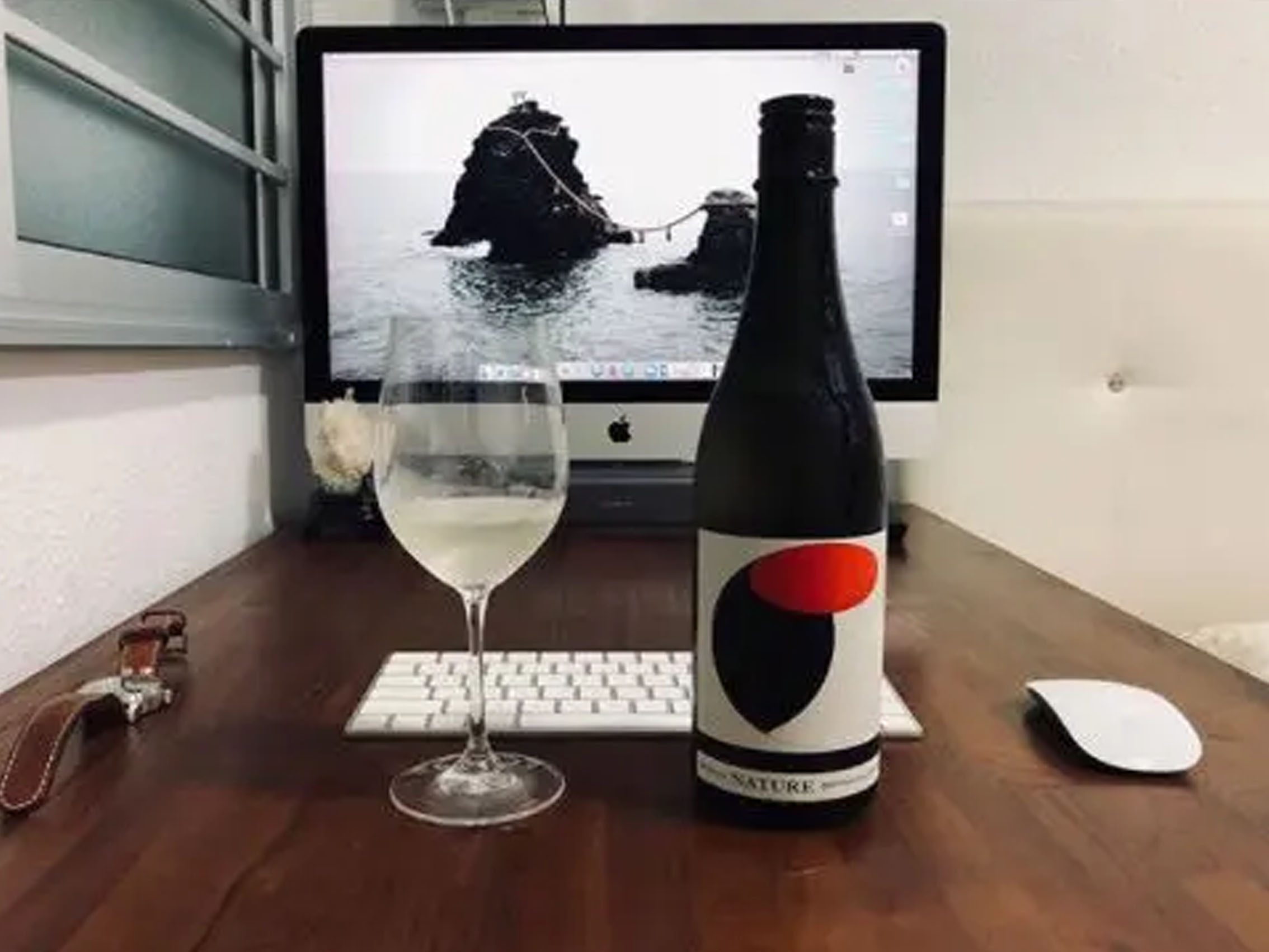 rượu sake senkin organic nature 14%