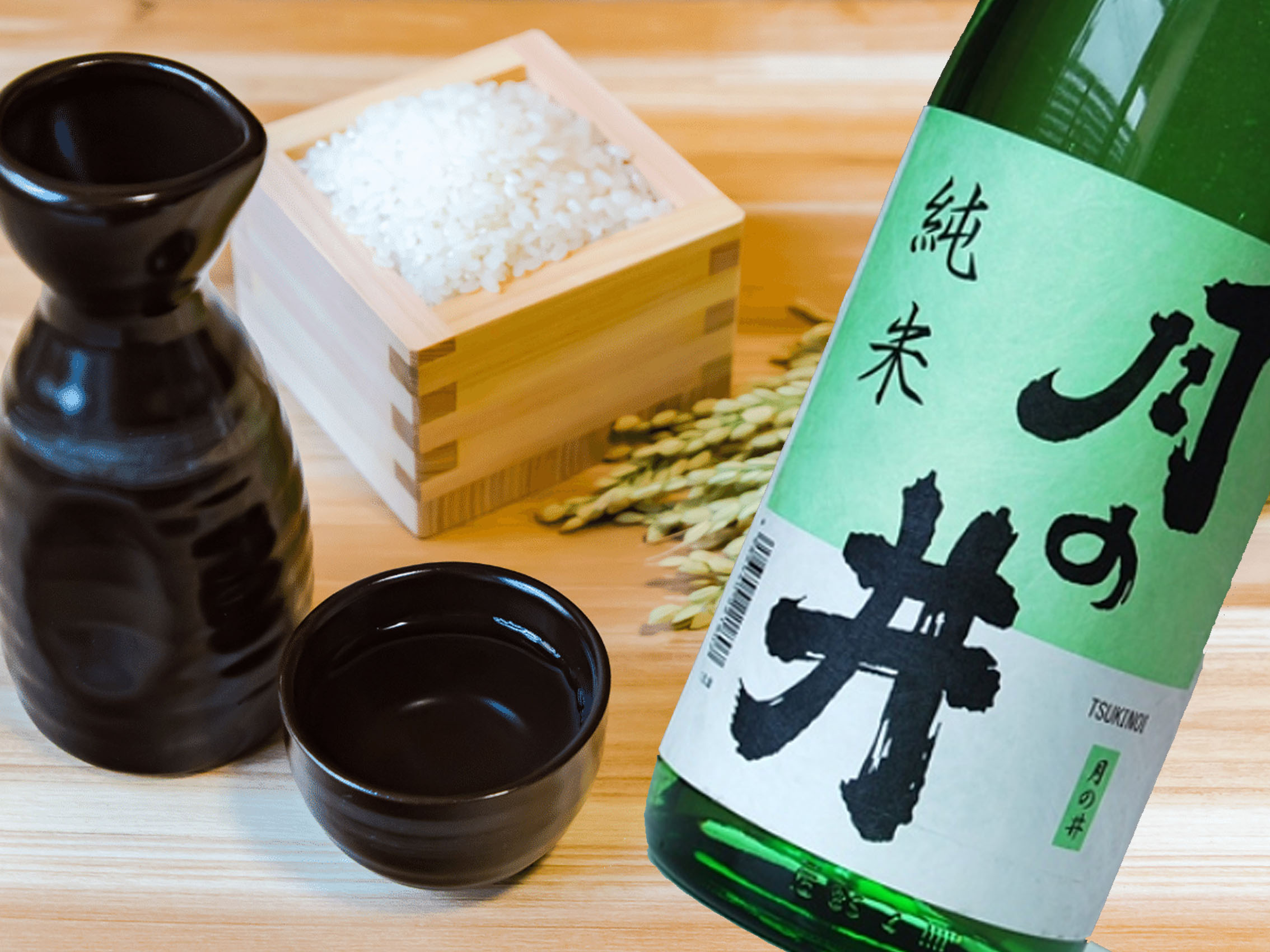 rượu sake tsukinoi junmai 14-15%