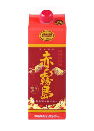 rượu shochu pack aka kirishima imo 25%