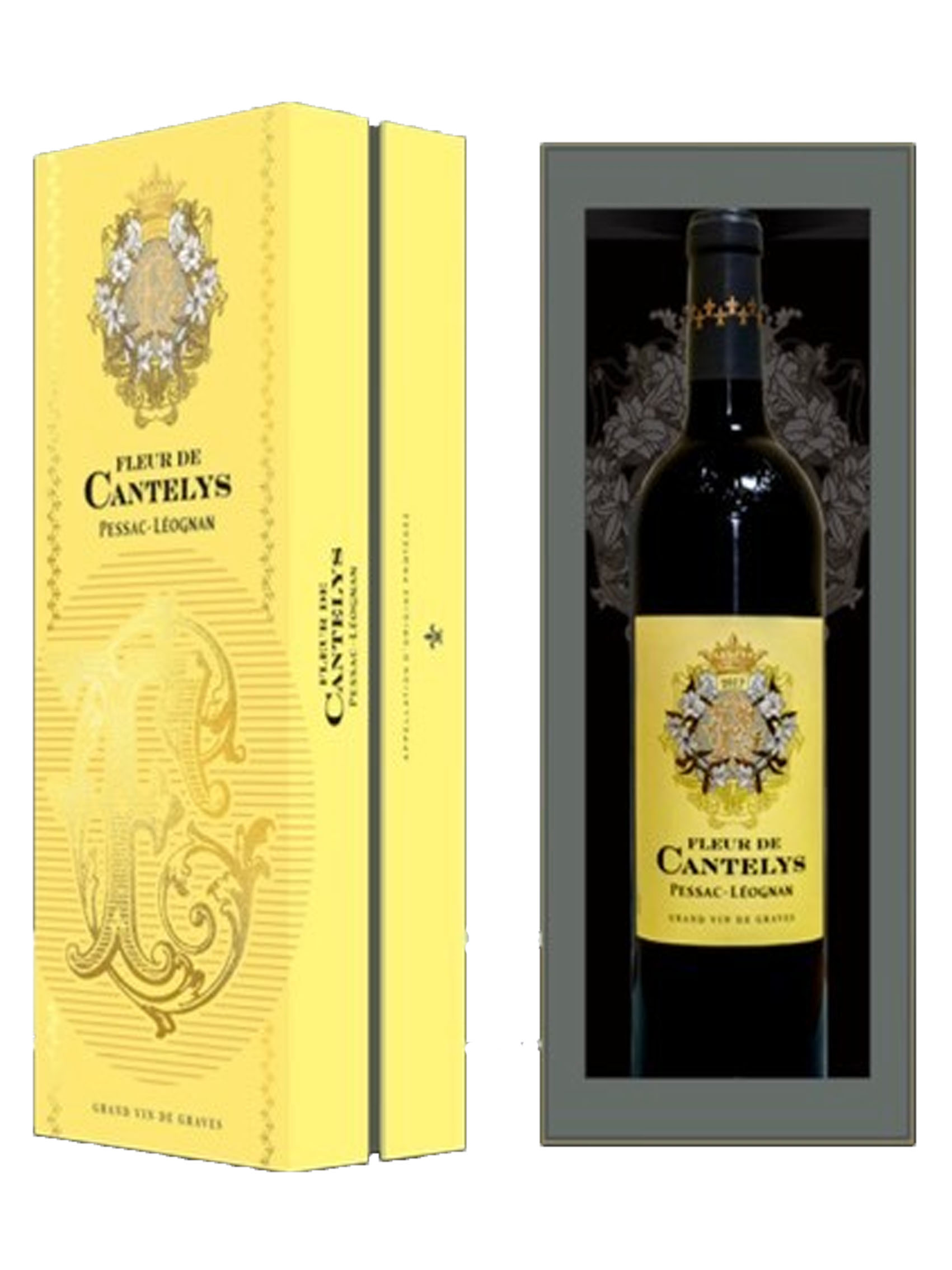 rượu vang fleur de cantelys pessac leognan red