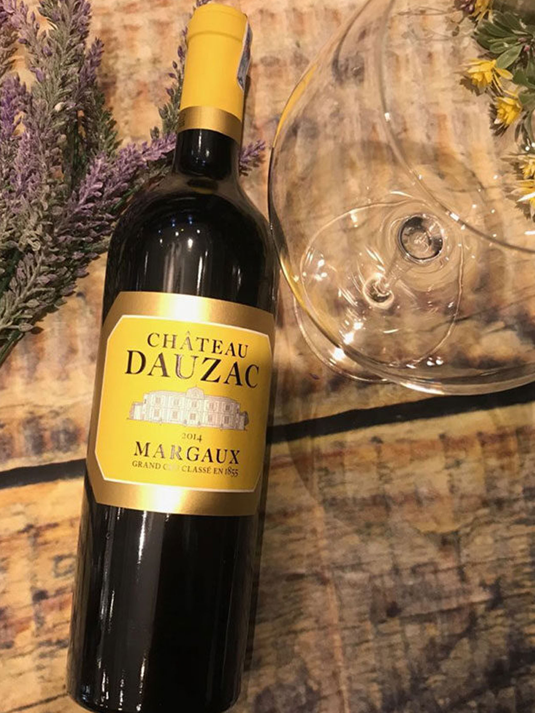 rượu vang pháp chateau dauzac margaux grand cru classé 2014