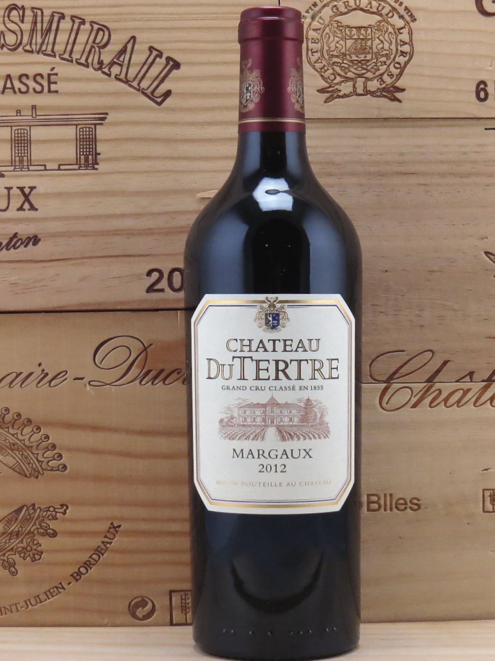 rượu vang pháp chateau du tertre 5e grand gru classe 2012