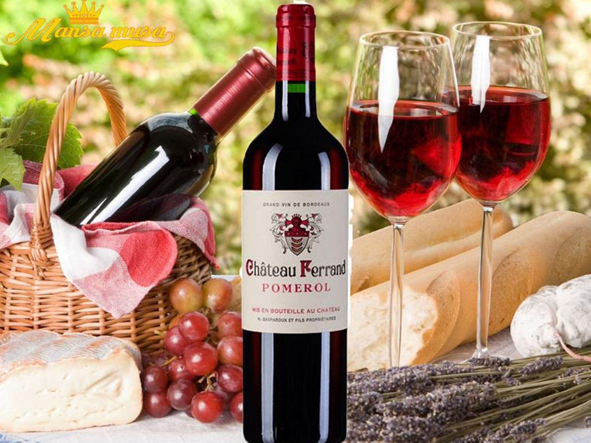 rượu vang pháp chateau ferrand pomerol