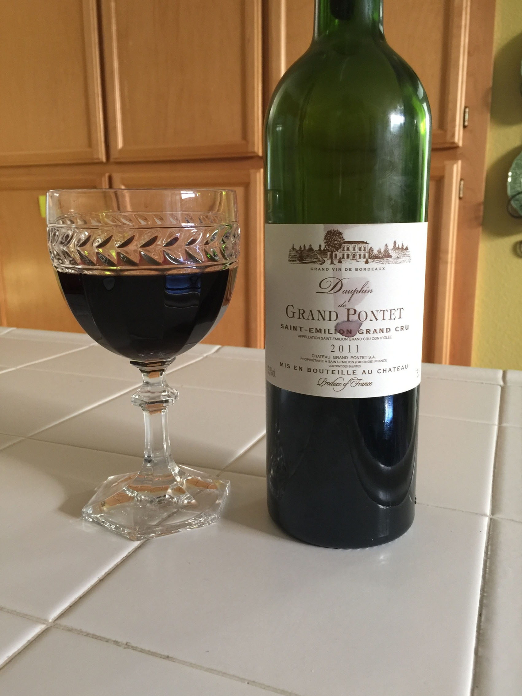 rượu vang pháp chateau grand-pontet 2011