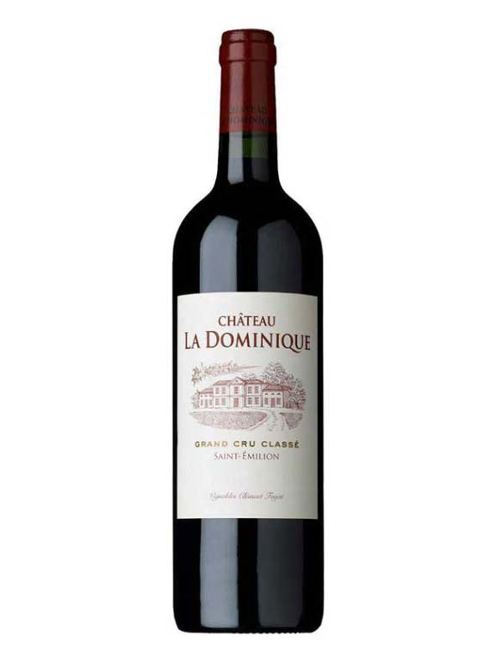 rượu vang pháp château la dominique 2016