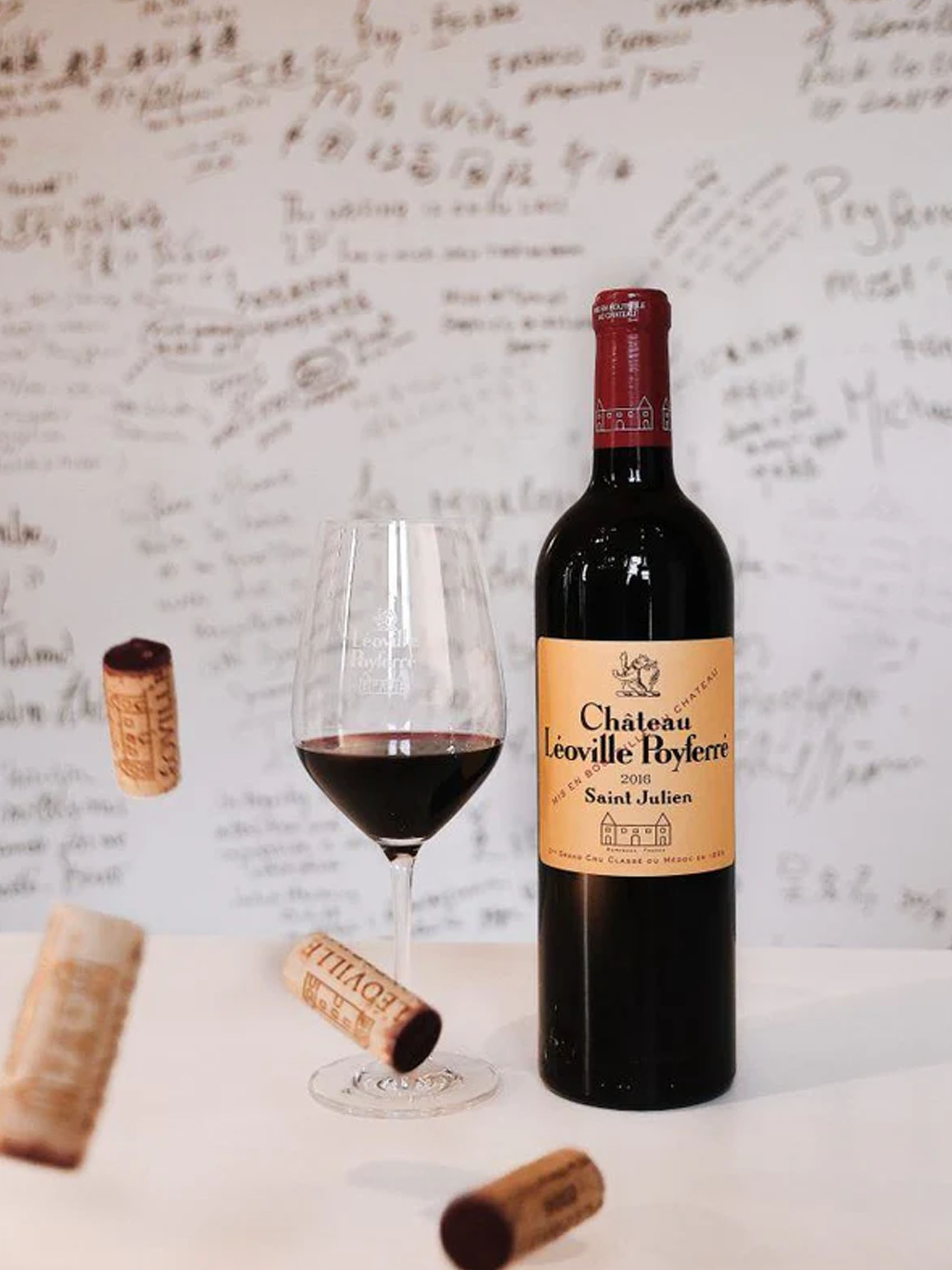 rượu vang pháp chateau leoville poyferre saint julien 2014