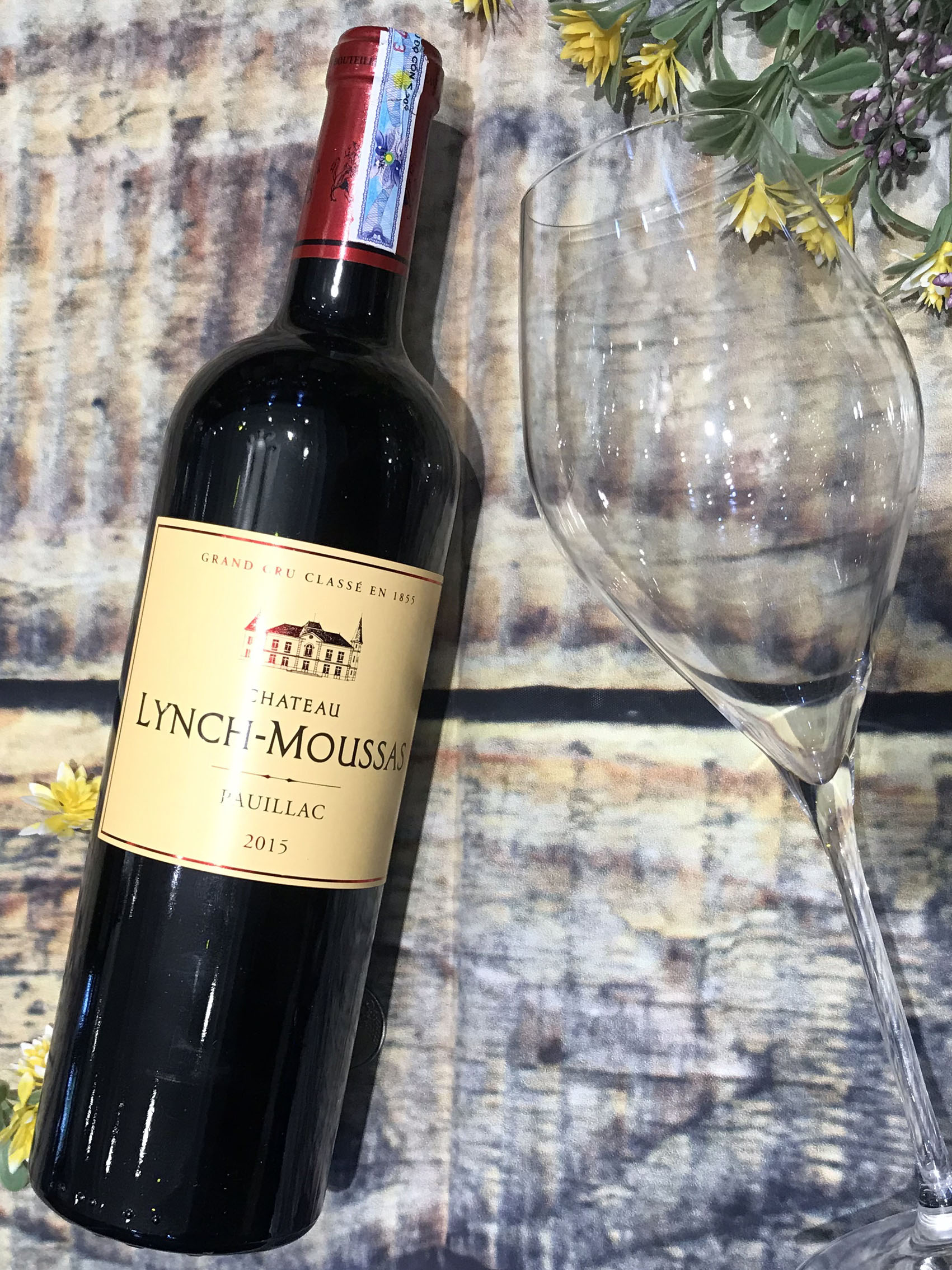 rượu vang pháp château lynch moussas 2015