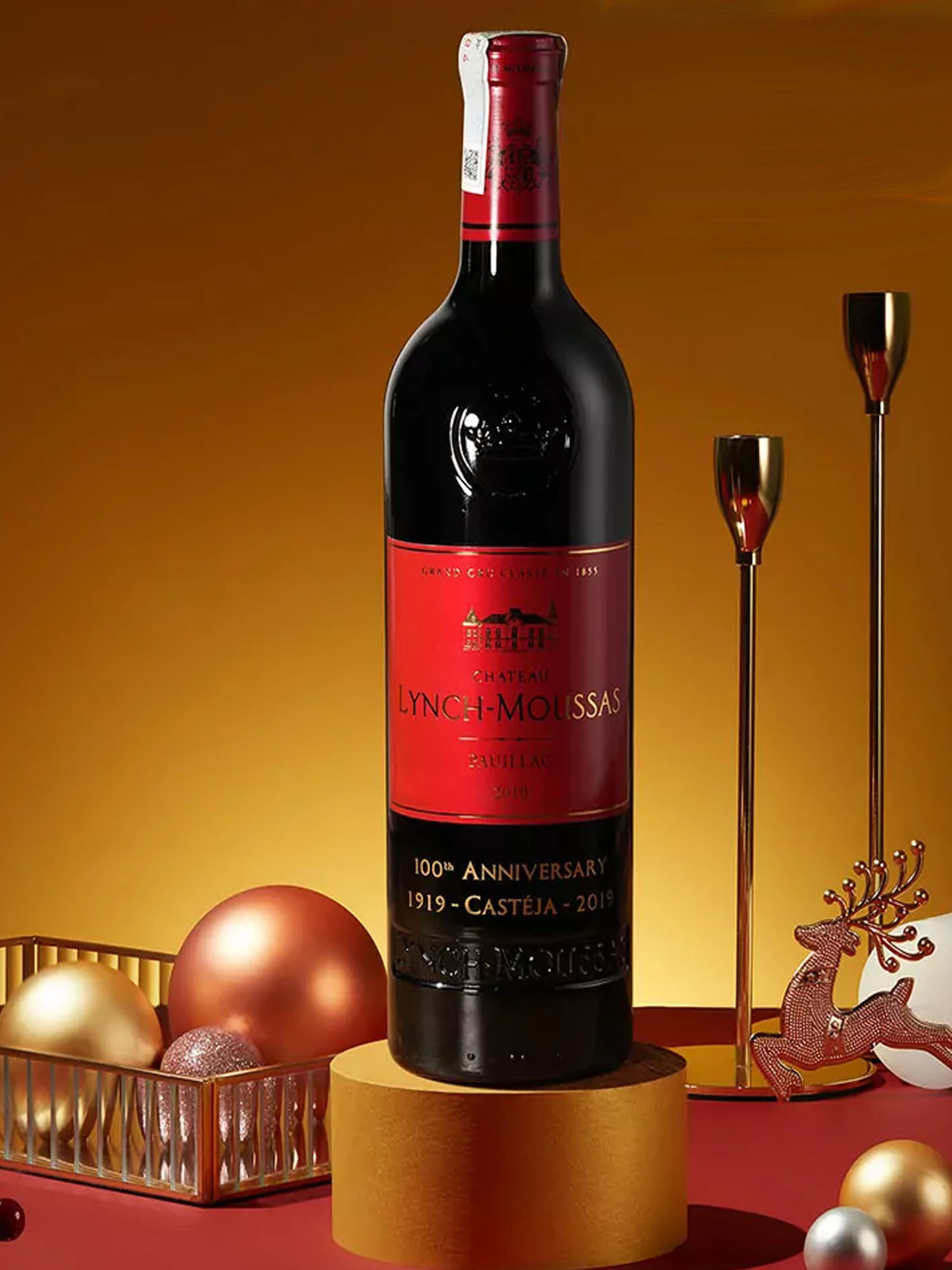 rượu vang pháp château lynch moussas 2019