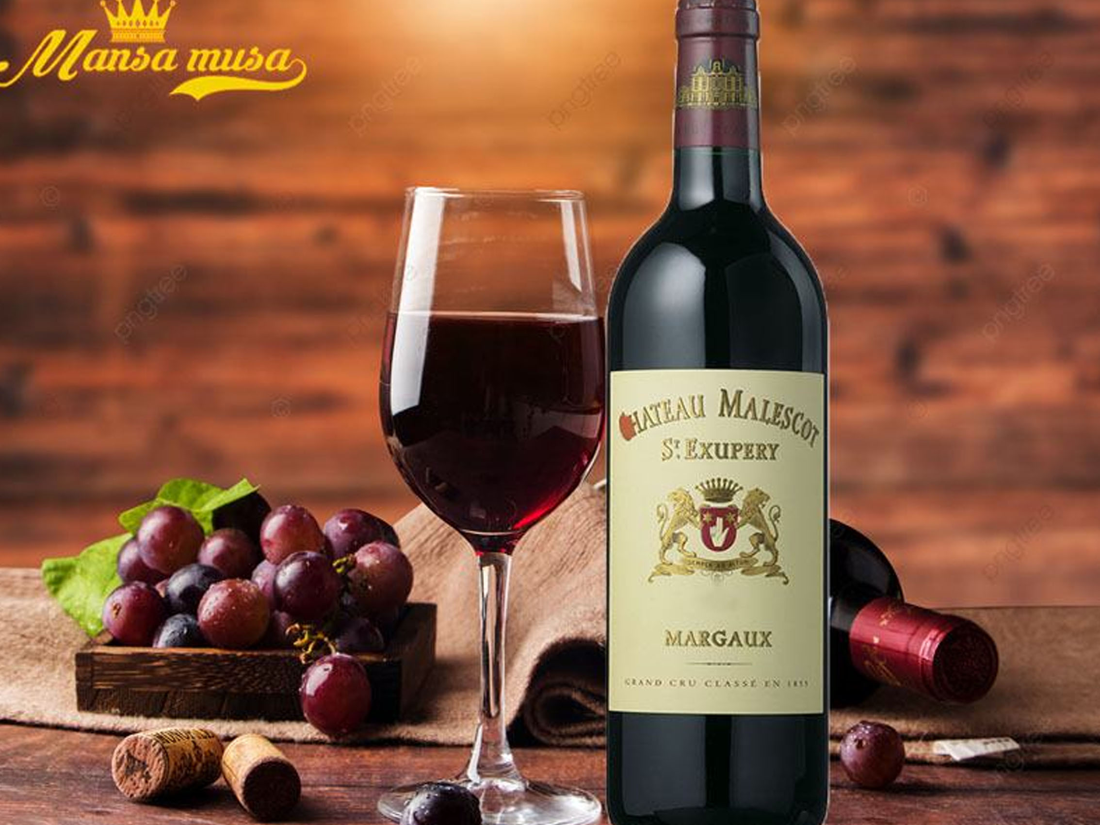 rượu vang pháp chateau malescot st exupery 2014