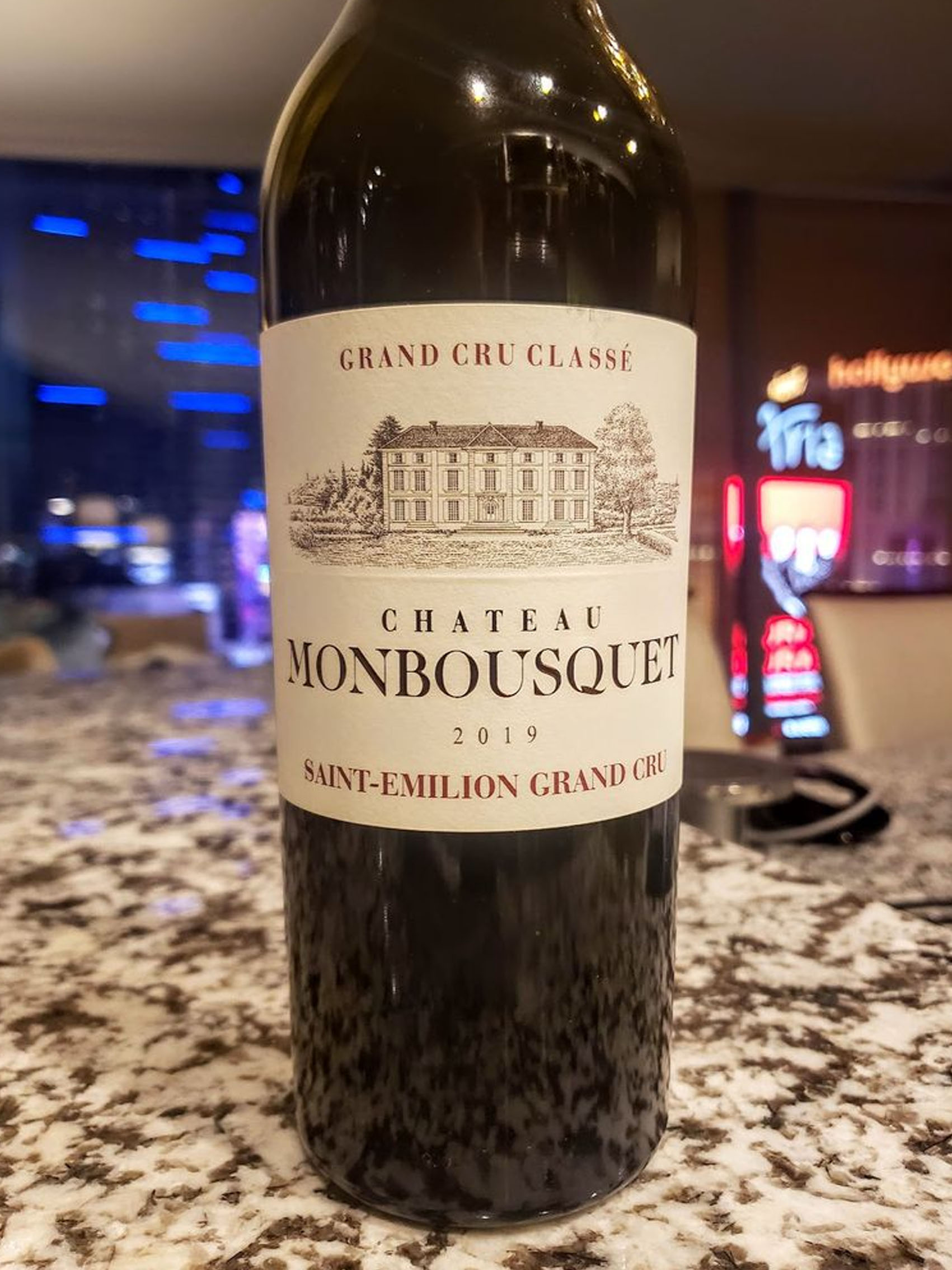 rượu vang pháp château monbousquet 2019