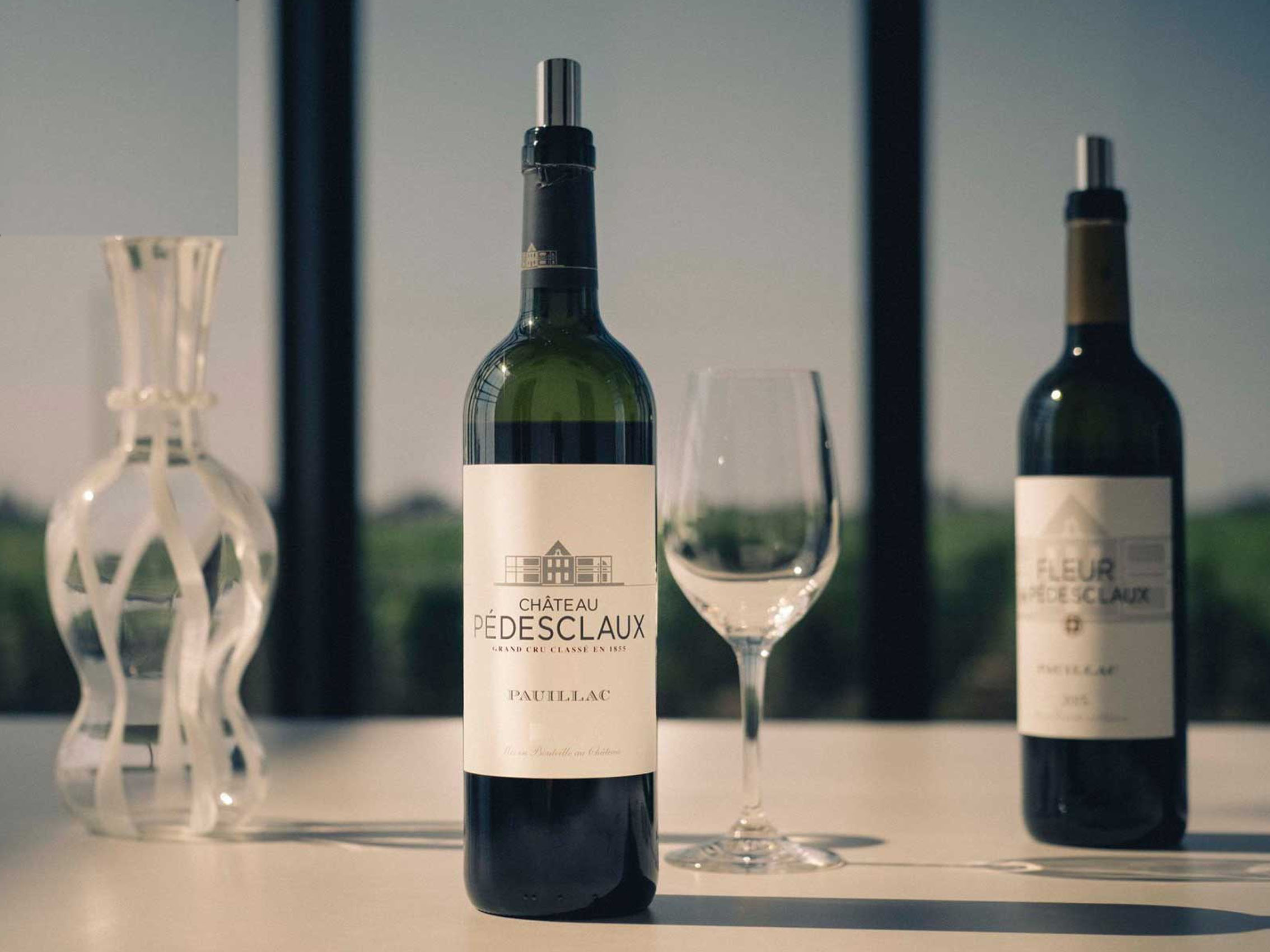 rượu vang pháp chateau pédesclaux 2018