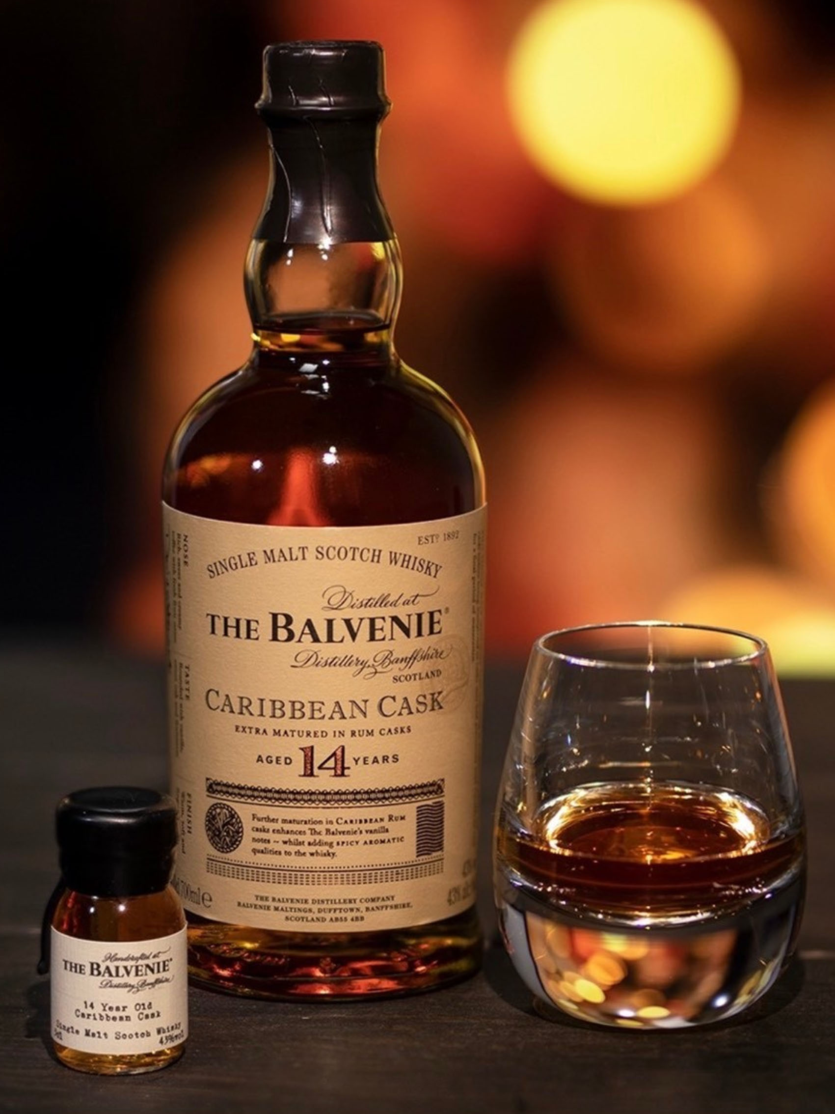 rượu whisky balvenie 14