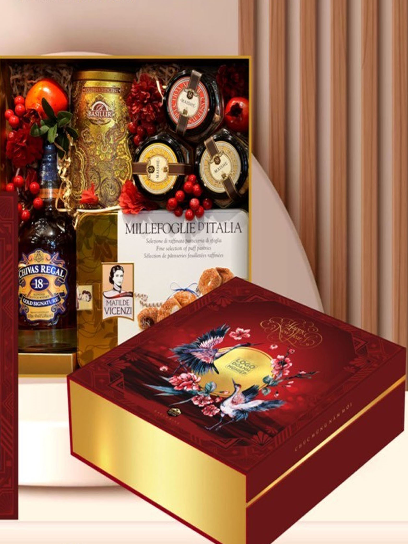 rượu whisky chivas 18 năm