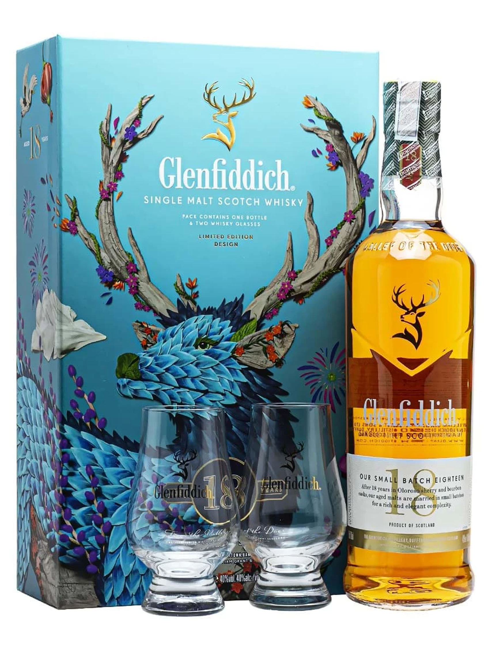 rượu whisky glenfiddich 18 năm