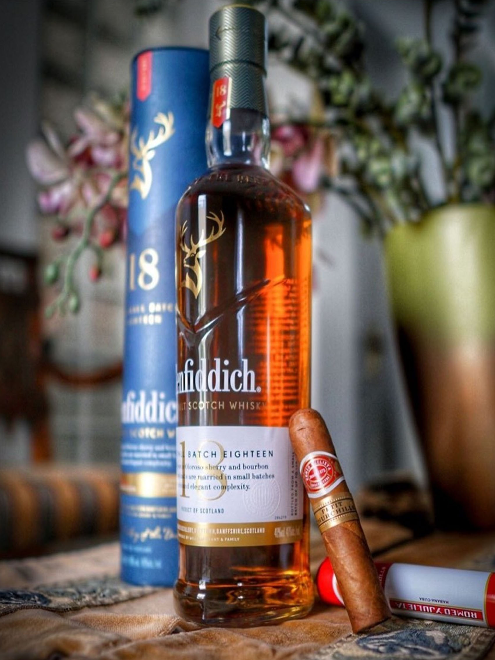 rượu whisky glenfiddich 18 năm