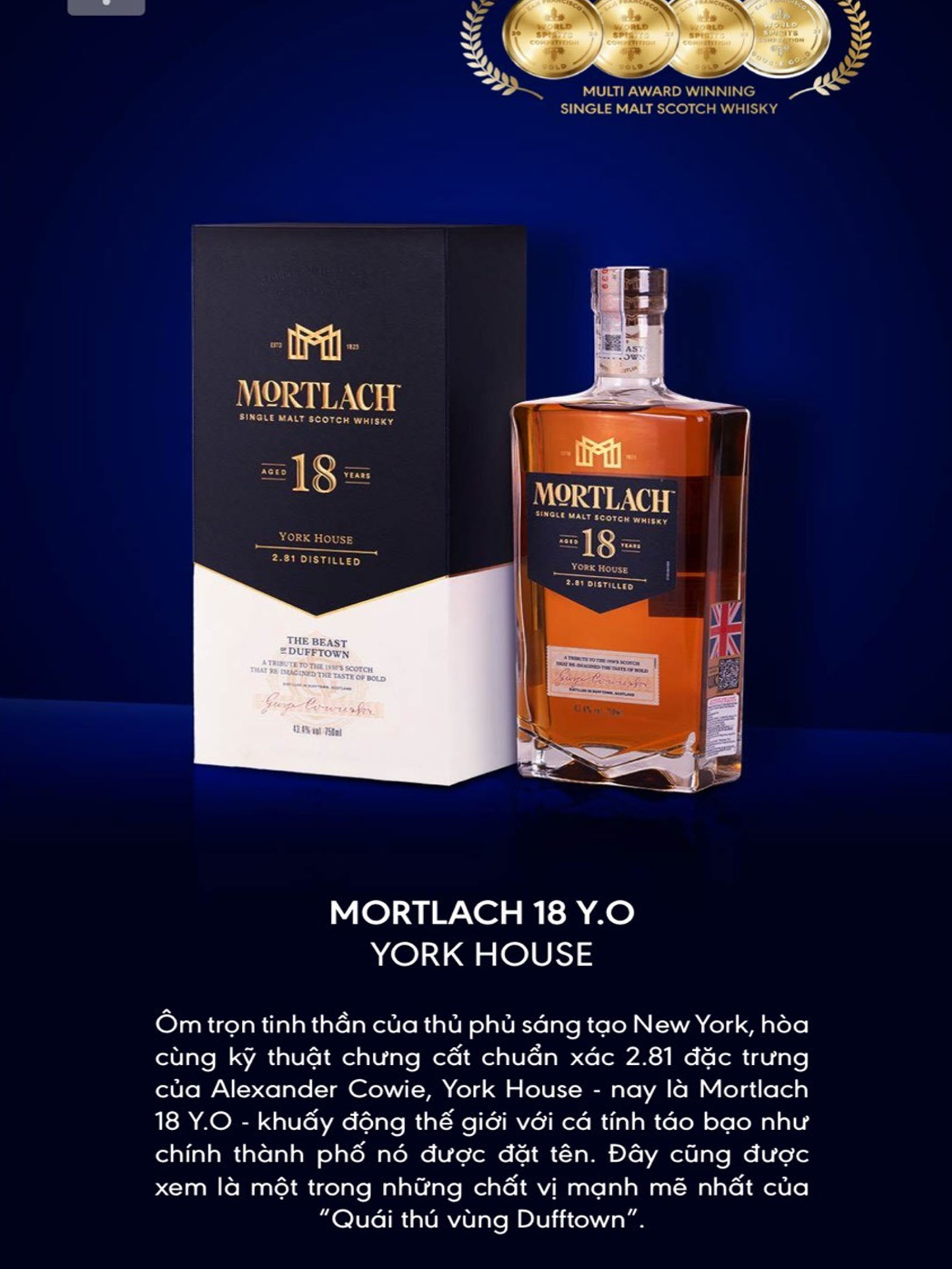 rượu whisky mortlach 18 năm