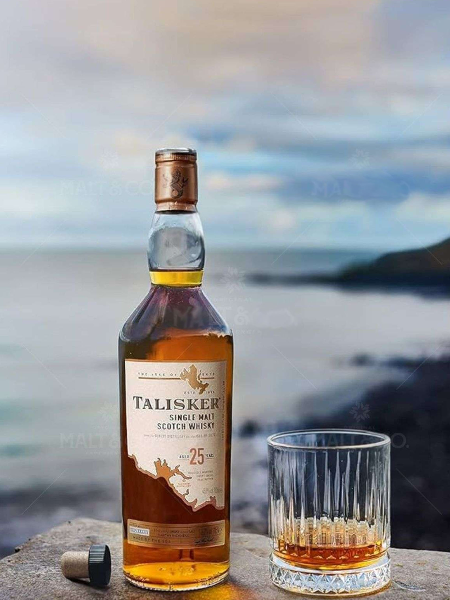 rượu whisky talisker 25 years old