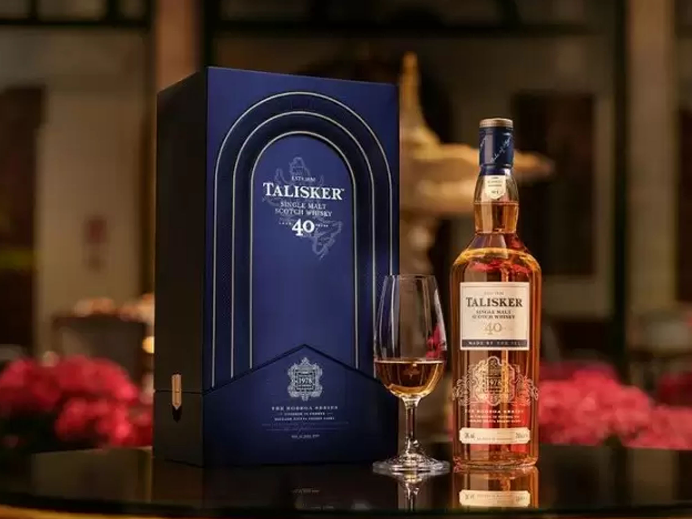 rượu whisky talisker 40 years old