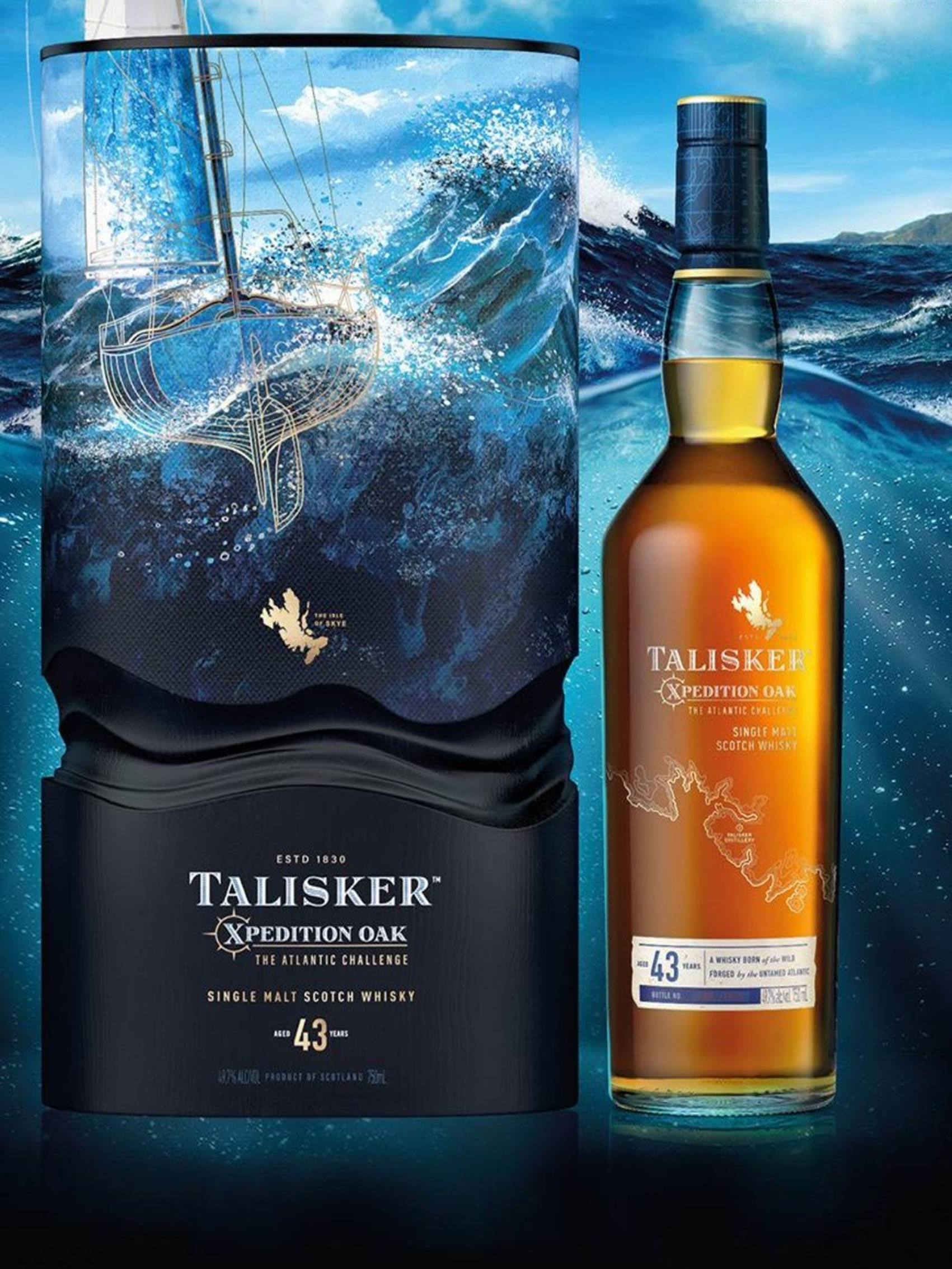 rượu whisky talisker 43 years old