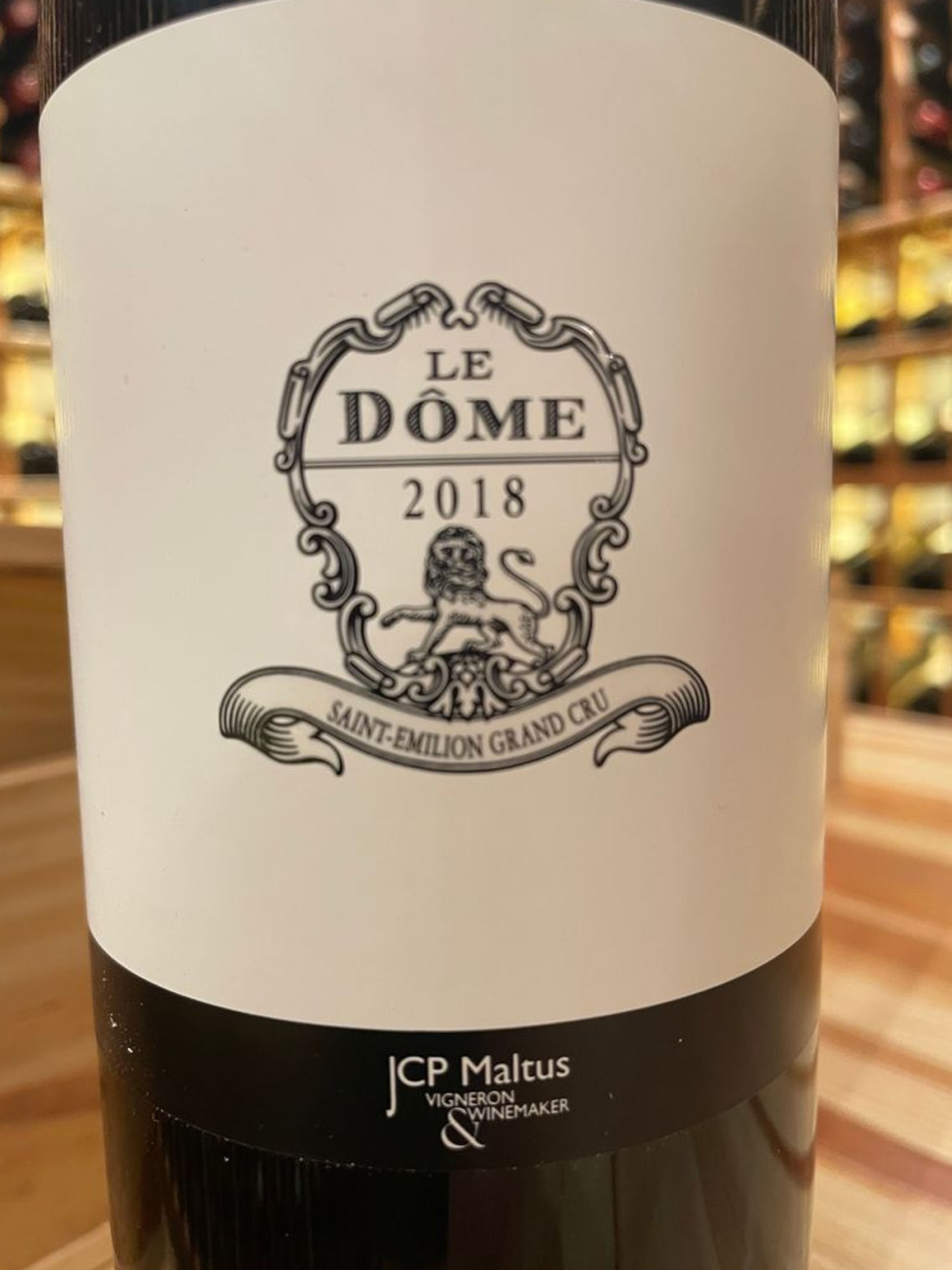 vang pháp le dome saint-emilion grand cru 2018