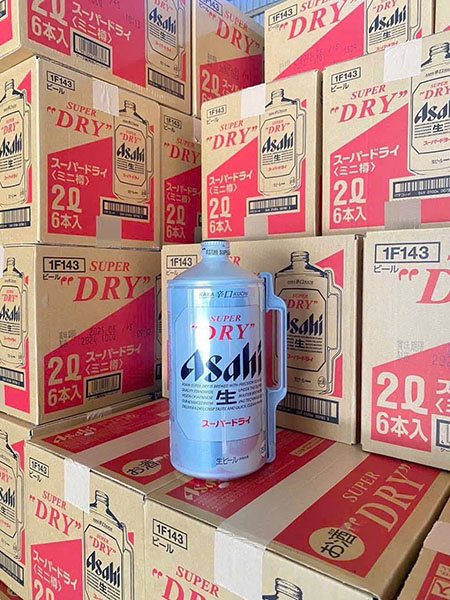 Bia Nhật Asahi giá bao nhiêu?