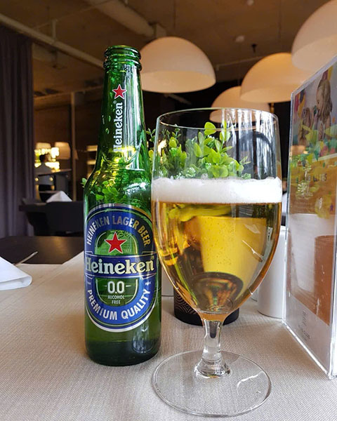 bia không cồn heineken