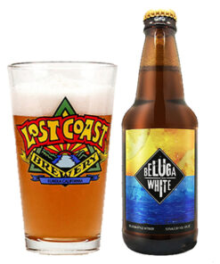 Bia lost coast beluga white 5% mỹ