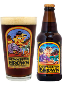 bia lost coast downtown brown 5% mỹ 