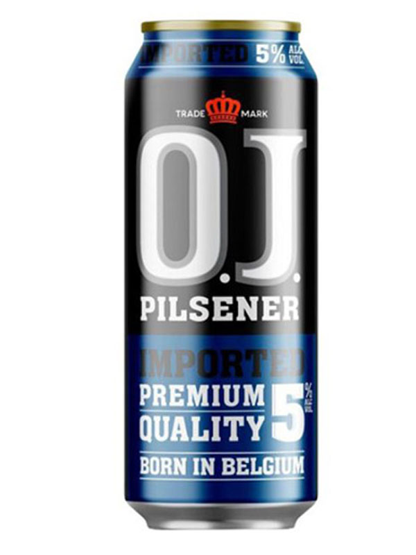 bia o.j pilsener 5% hà lan