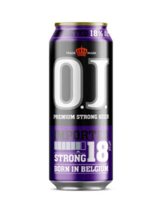 bia o.j strong 18% hà lan