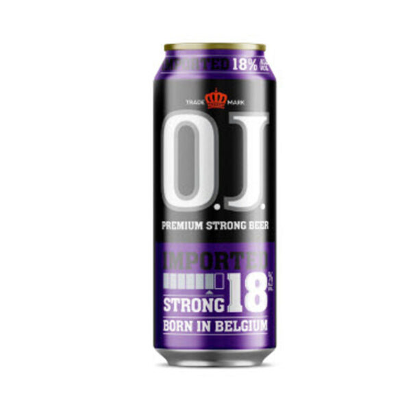 bia o.j strong 18% hà lan