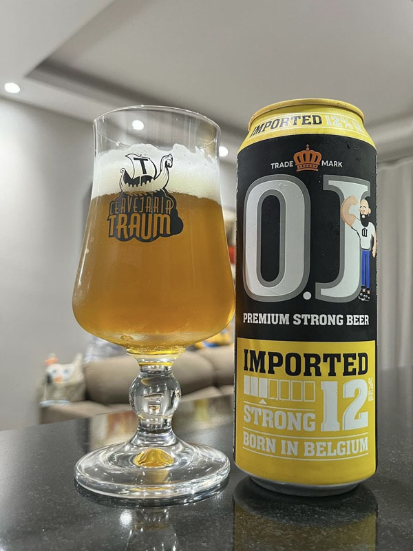 bia o.j strong imported 12% hà lan