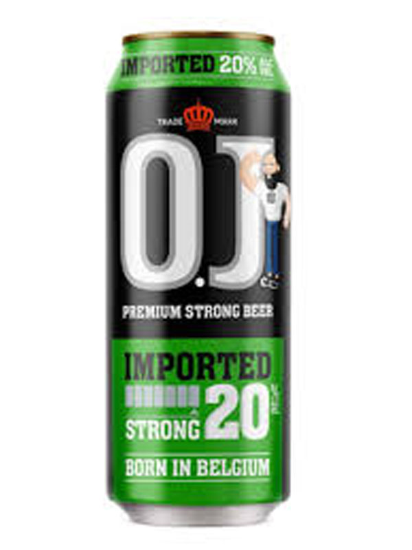bia o.j strong imported 20% hà lan