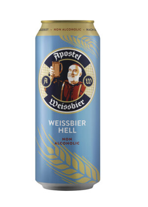 bia đức apostel weissbier non alcoholic 0.5% 500ml