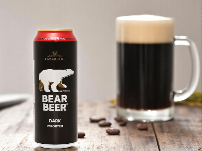 Bia bear beer dark