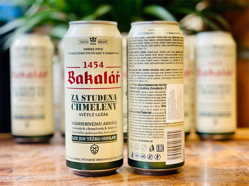 bia bakalar dry hopped lager