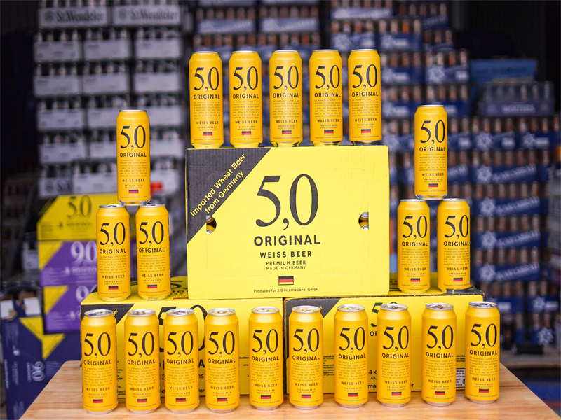 bia đức 5,0 original weiss beer