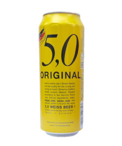 bia đức 5,0 original weiss beer 5.0 lon 500ml