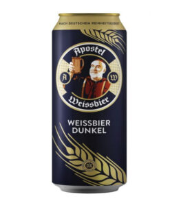 Bia đức apostel weissbier dunkel 5.3% lon 500ml