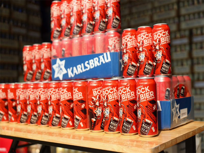 bia đức karlsbrau dark bock 6.9% 500ml