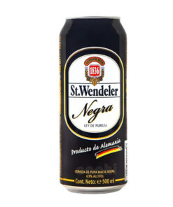 Bia đức st wendeler black 5.2% lon 500ml