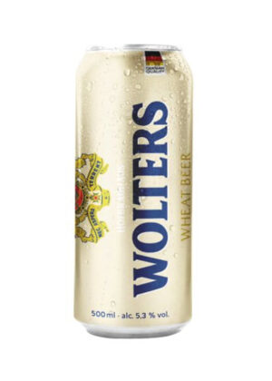Bia đức wolter wheat beer 5.3% lon 500ml