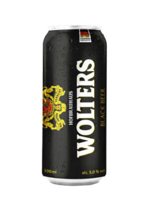bia đức wolters black beer 4.9% 500ml