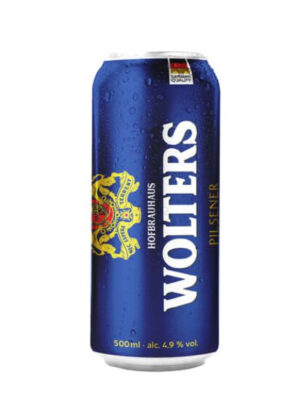 Bia đức wolters pilsener 4.9% 500ml