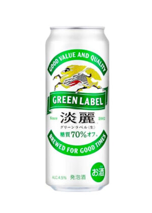 bia kirin tanrei green label