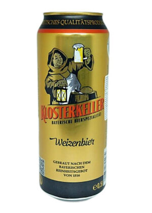 bia klosterkeller weizenbier 5.4%