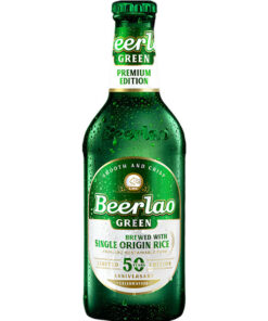 bia lào xanh beer lao green chai 330ml